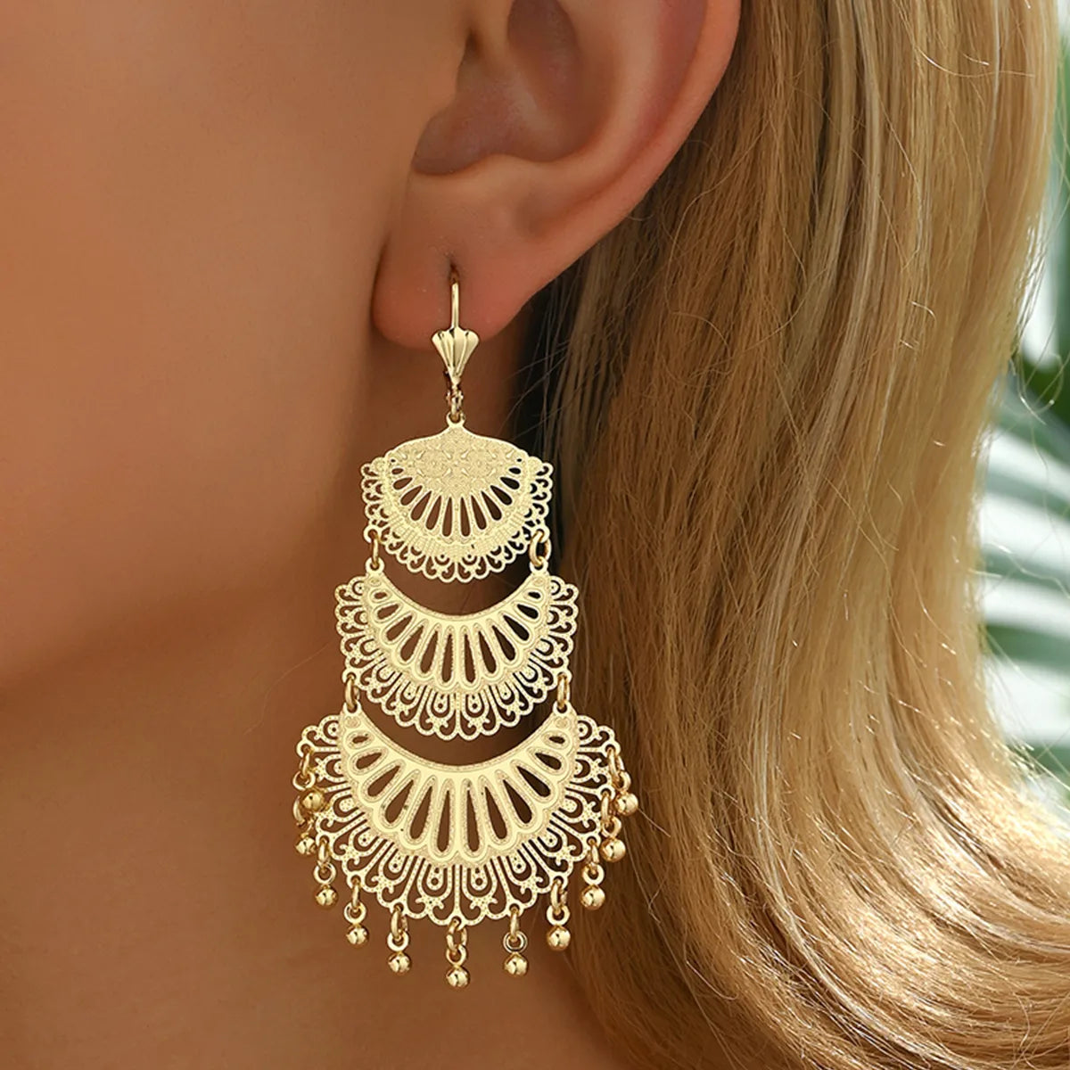 Pendientes Amanecer Dorado