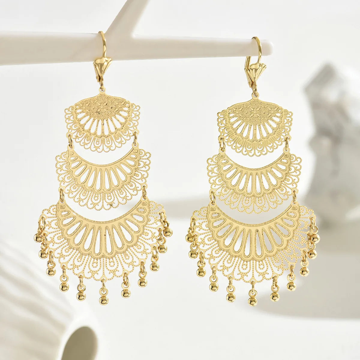 Pendientes Amanecer Dorado