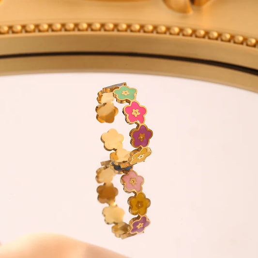 Anillo Flores Full Color