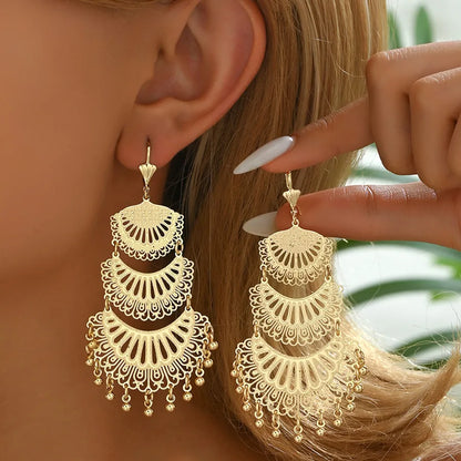Pendientes Amanecer Dorado