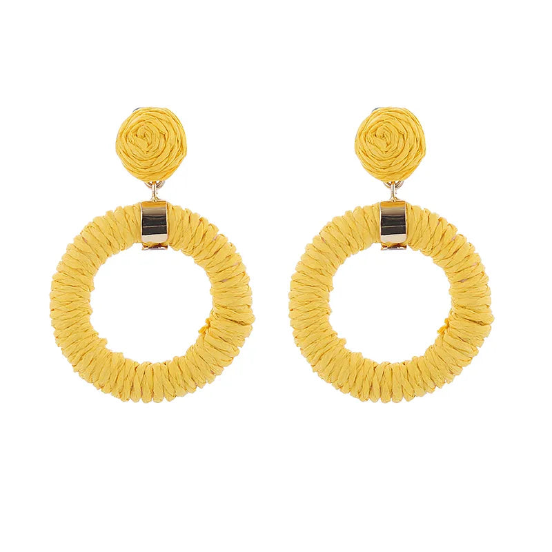 Pendientes Gota de Verano Amarillo