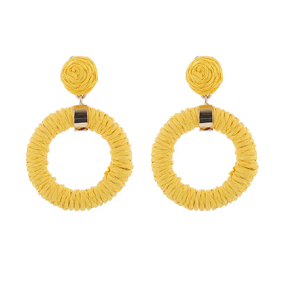 Pendientes Gota de Verano Amarillo