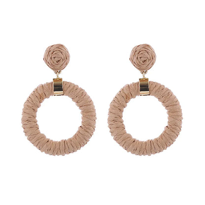 Pendientes Gota de Verano Marron