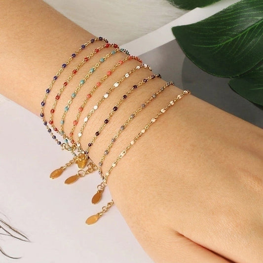 Pulseras Stone Color