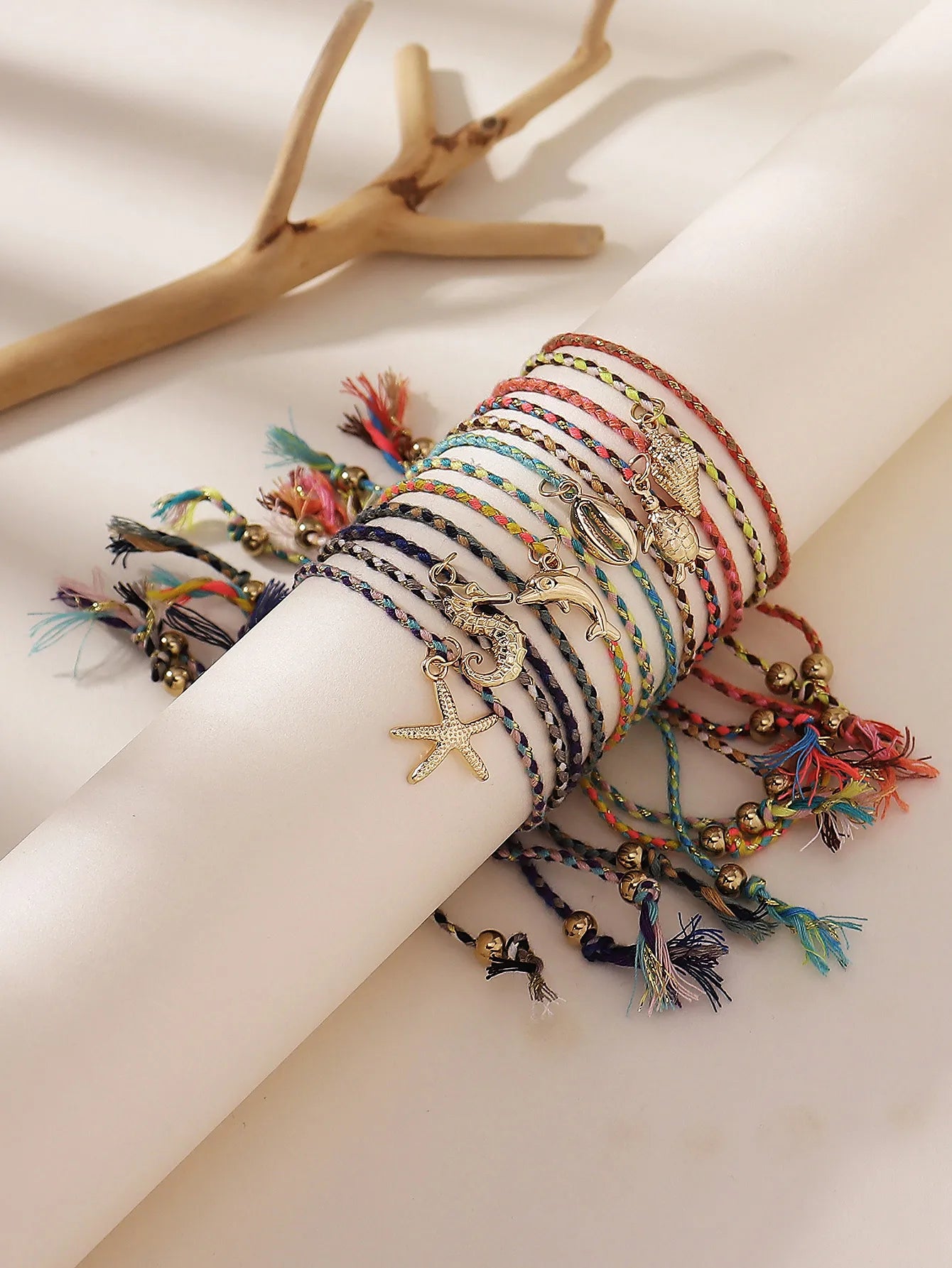 Tobillera Boho Charms del Mar