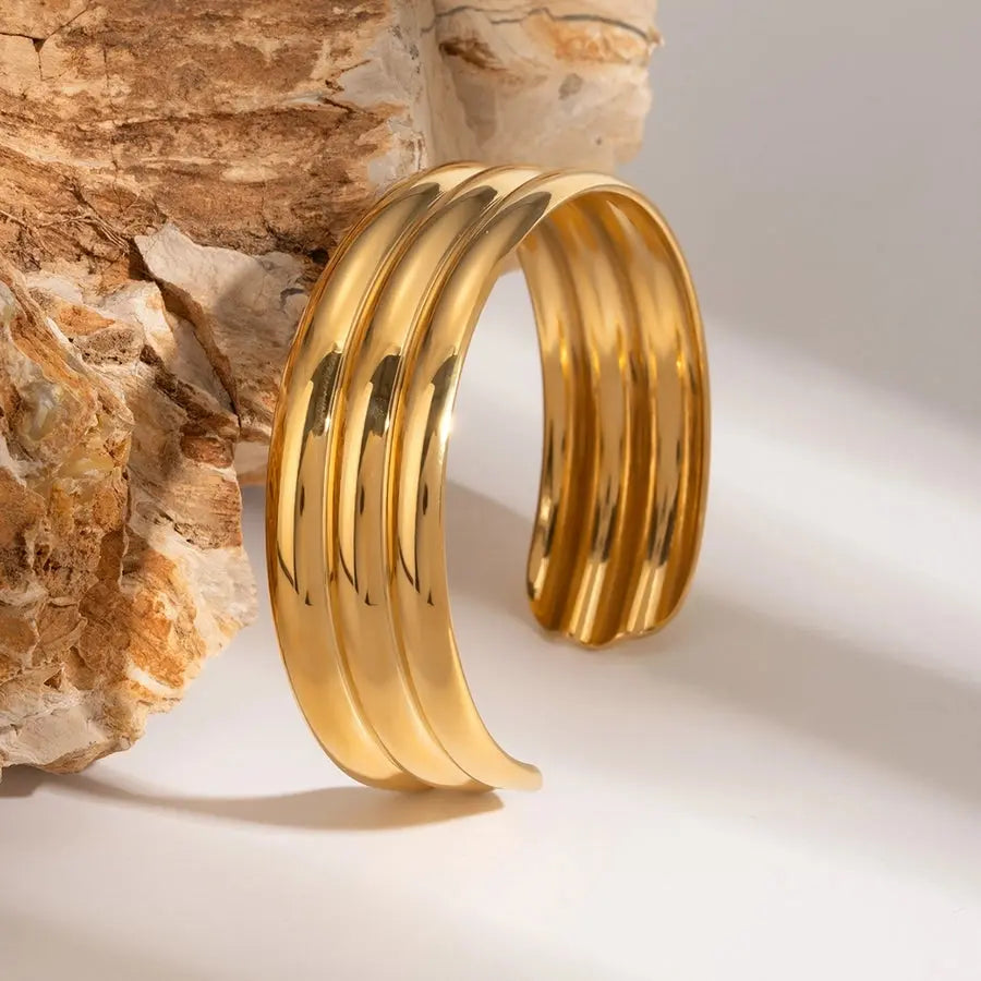 Brazalete Clásico: Oro Puro - Madoma & Co.